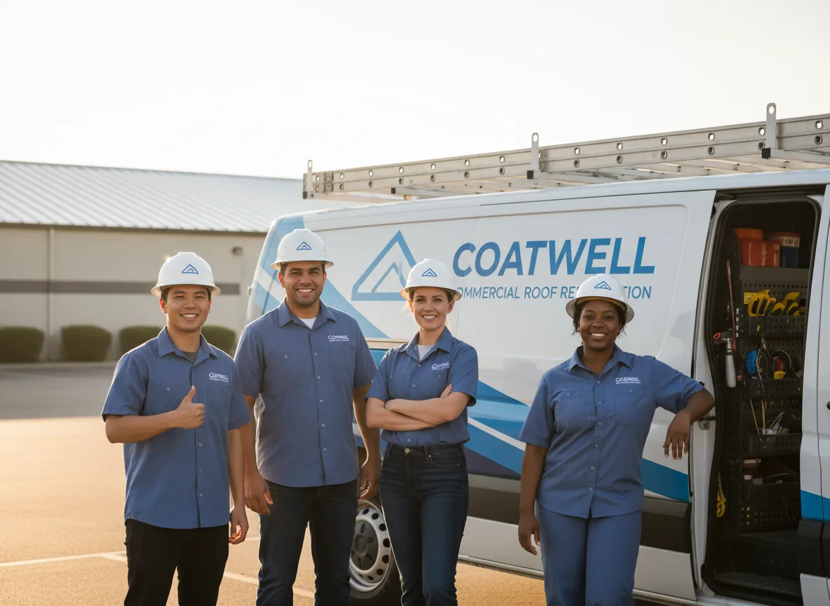 Commercial roof coating company in Jetmore, KS